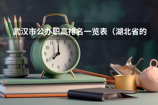 武汉市公办职高排名一览表（湖北省的公办专科学校排名）