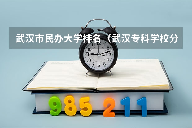 武汉市民办大学排名(武汉专科学校分数线2023)