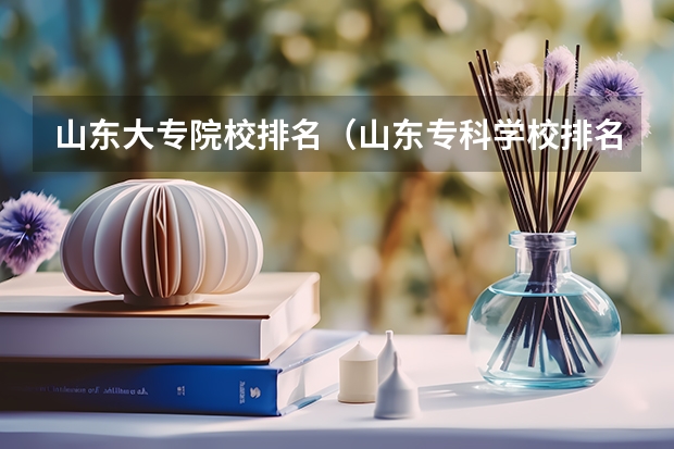山东大专院校排名(山东专科学校排名及录取分数线)
