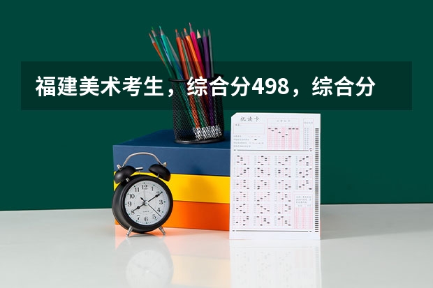 福建美术考生,综合分498,综合分排名3151,省内可以报考哪些学校?
