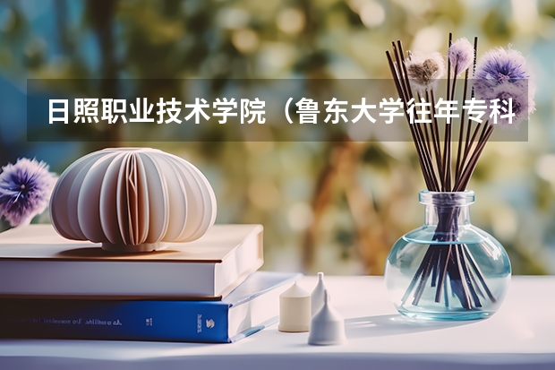 日照职业技术学院(鲁东大学往年专科分数线)