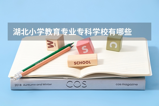 湖北小学教育专业专科学校有哪些