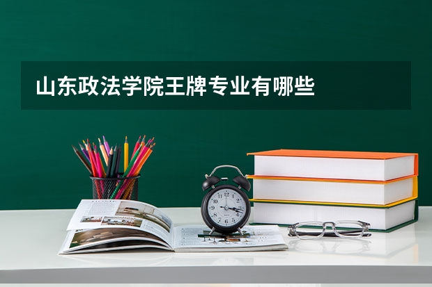 山东政法学院王牌专业有哪些