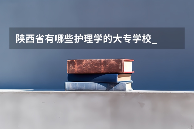 陕西省有哪些护理学的大专学校_