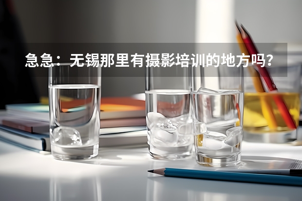 急急：无锡那里有摄影培训的地方吗？